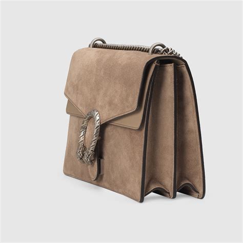 gucci dionysus small taupe suede|dionysus shoulder bag.